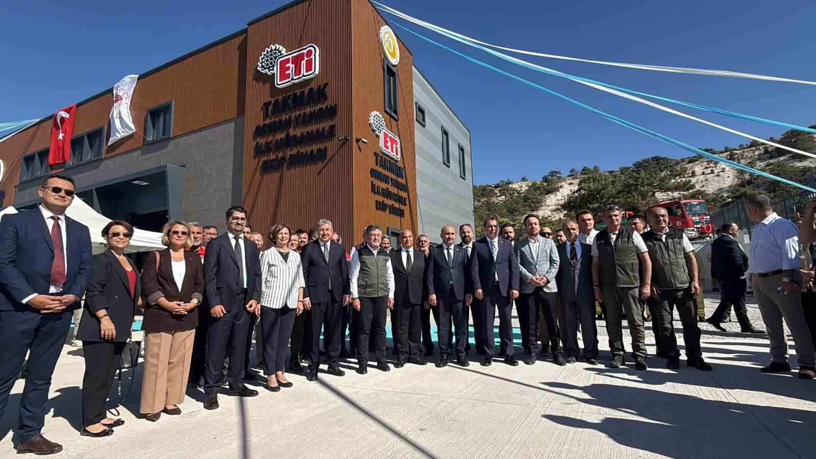 "Takmak Yangın İlk Müdahale Ekip Binası" hizmete açıldı: Yangınlara müdahale süresi kısalacak