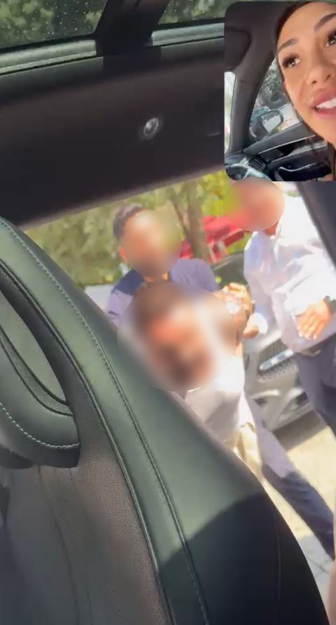 Boşanma aşamasındaki kocasına çocuklarını bırakmak istedi, öfkeli koca hakaret ederek saldırdı