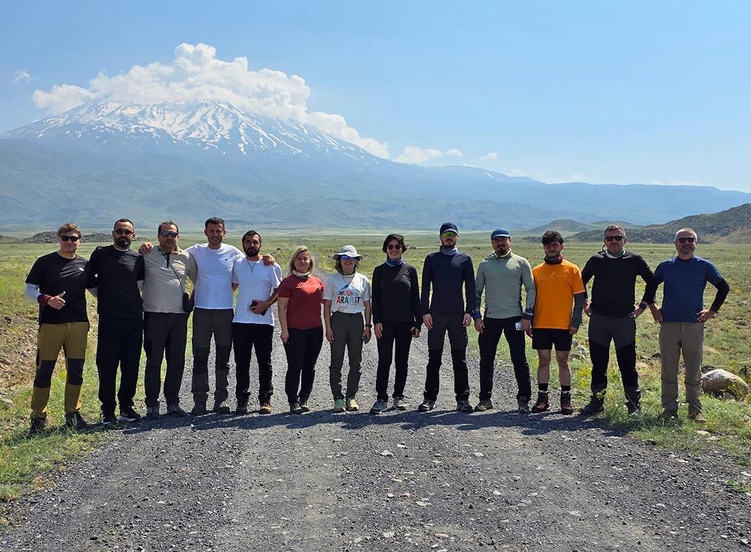 Ordulu dağcılar zirve yaptı