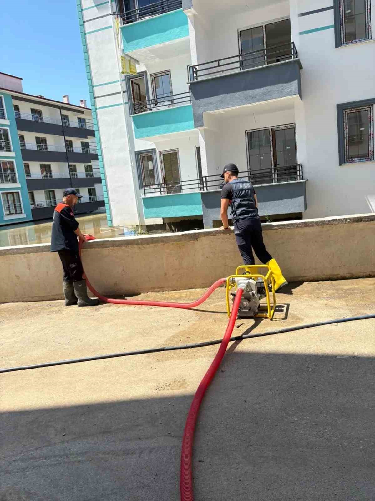 Sinop&rsquo;tan Cide&rsquo;ye AFAD desteği