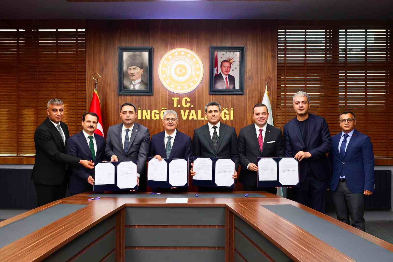 Bingöl’de 115 milyon liralık İŞGEM yatırımı için imzalar atıldı