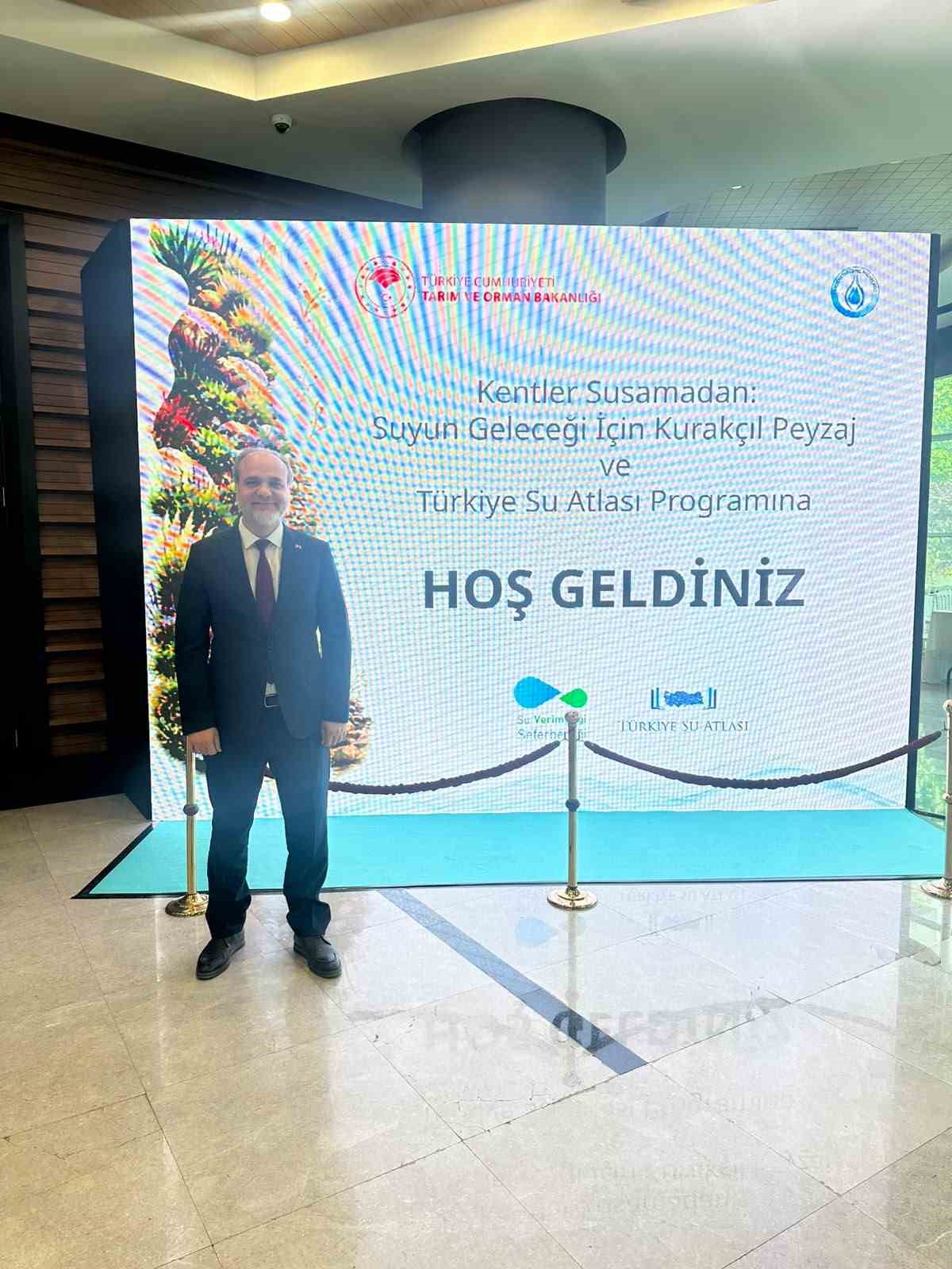 NÖHÜ, Ankara’daki Su Zirvesi’ne katıldı