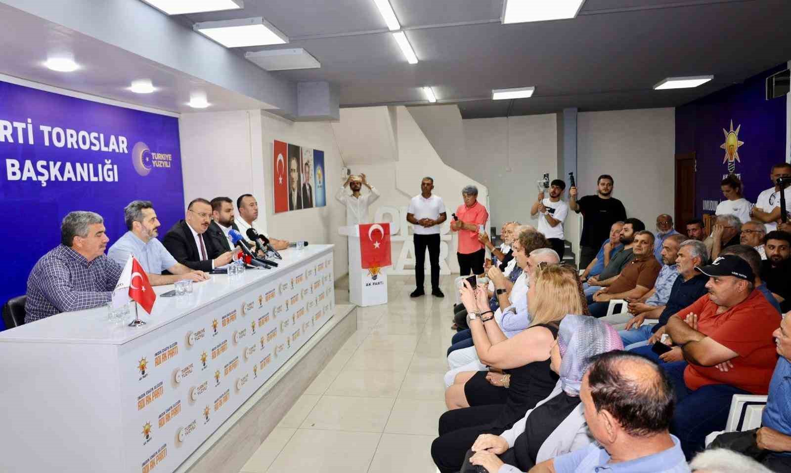 AK Parti&rsquo;li &Ccedil;okkeser: "Toroslar Meclisinde yaşananlar demokrasi adına kara lekedir"