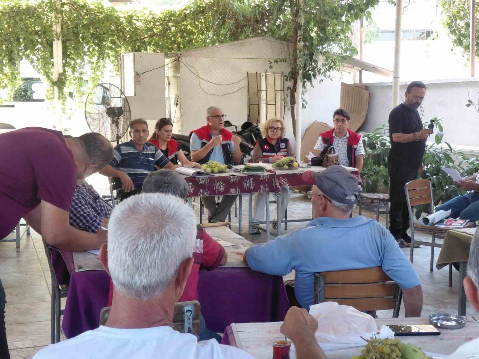 Nazilli’de üreticilere sağlıklı incir üretimi için önemli uyarılar