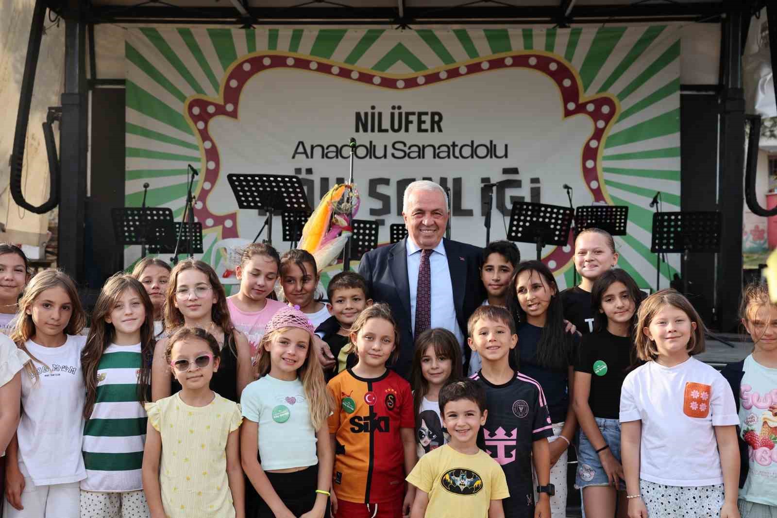 Nilüfer’in çocukları sanatla buluştu