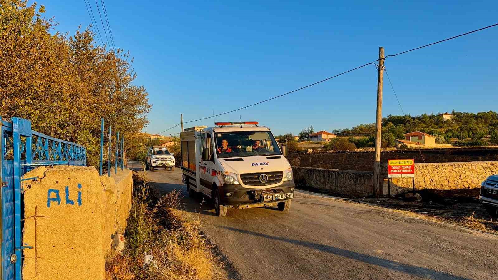 Jandarmanın dikkati faciayı önledi