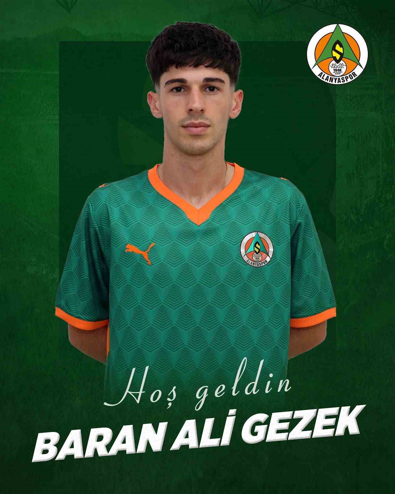 Baran Ali Gezek, Alanyaspor’da