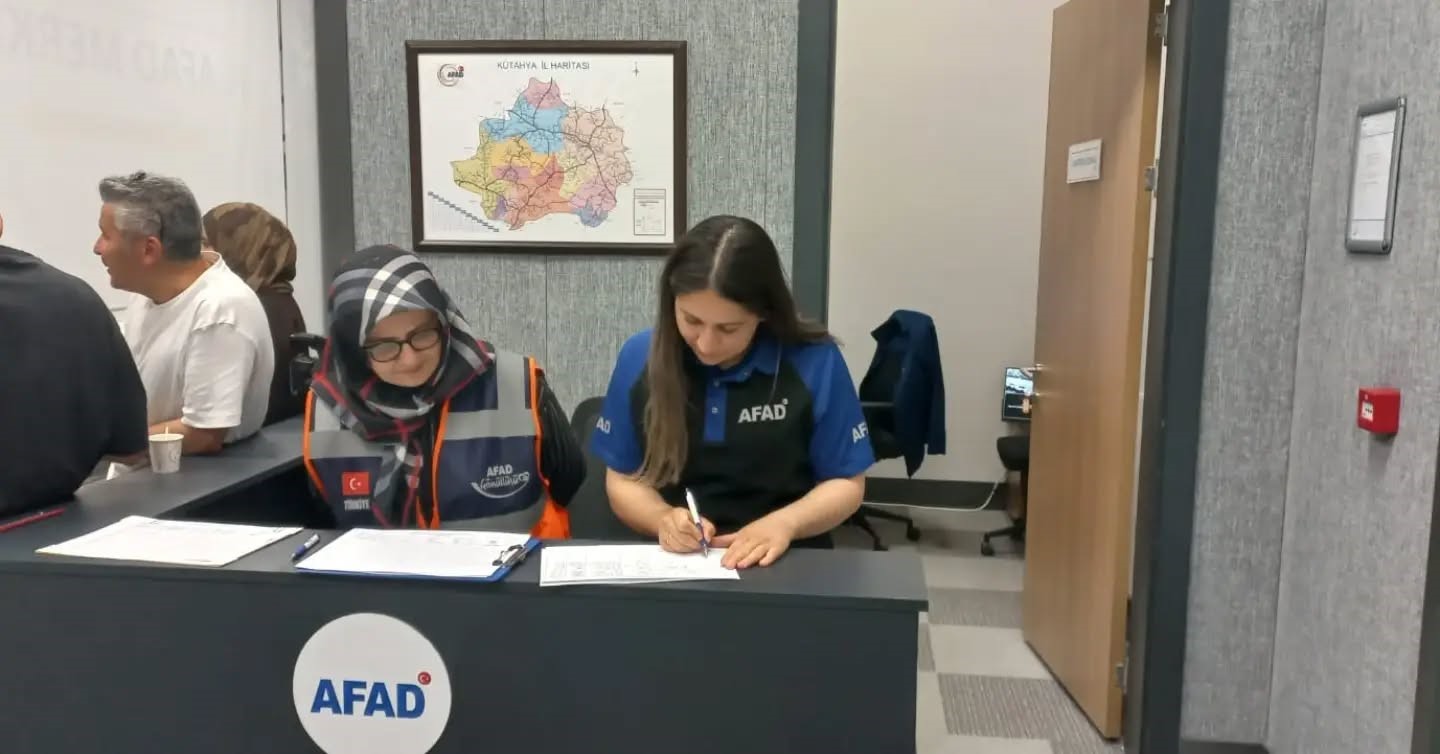 K&uuml;tahya&rsquo;da deprem tatbikatı