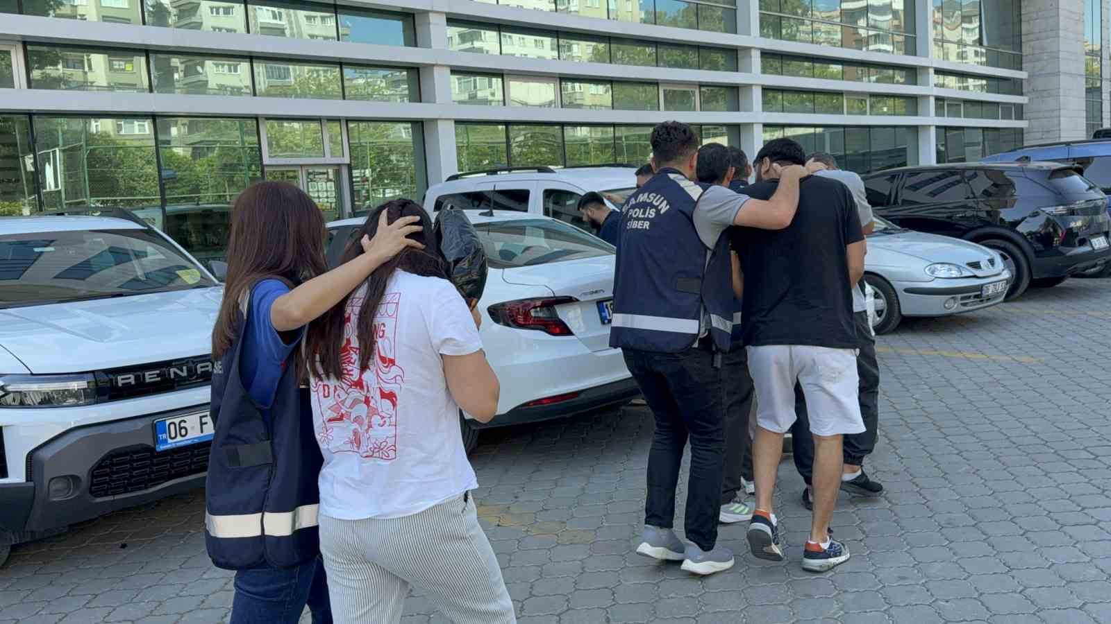 Samsun merkezli 87 milyon TL’lik dolandırıcılık operasyonunda 6 kişi adliyeye sevk edildi