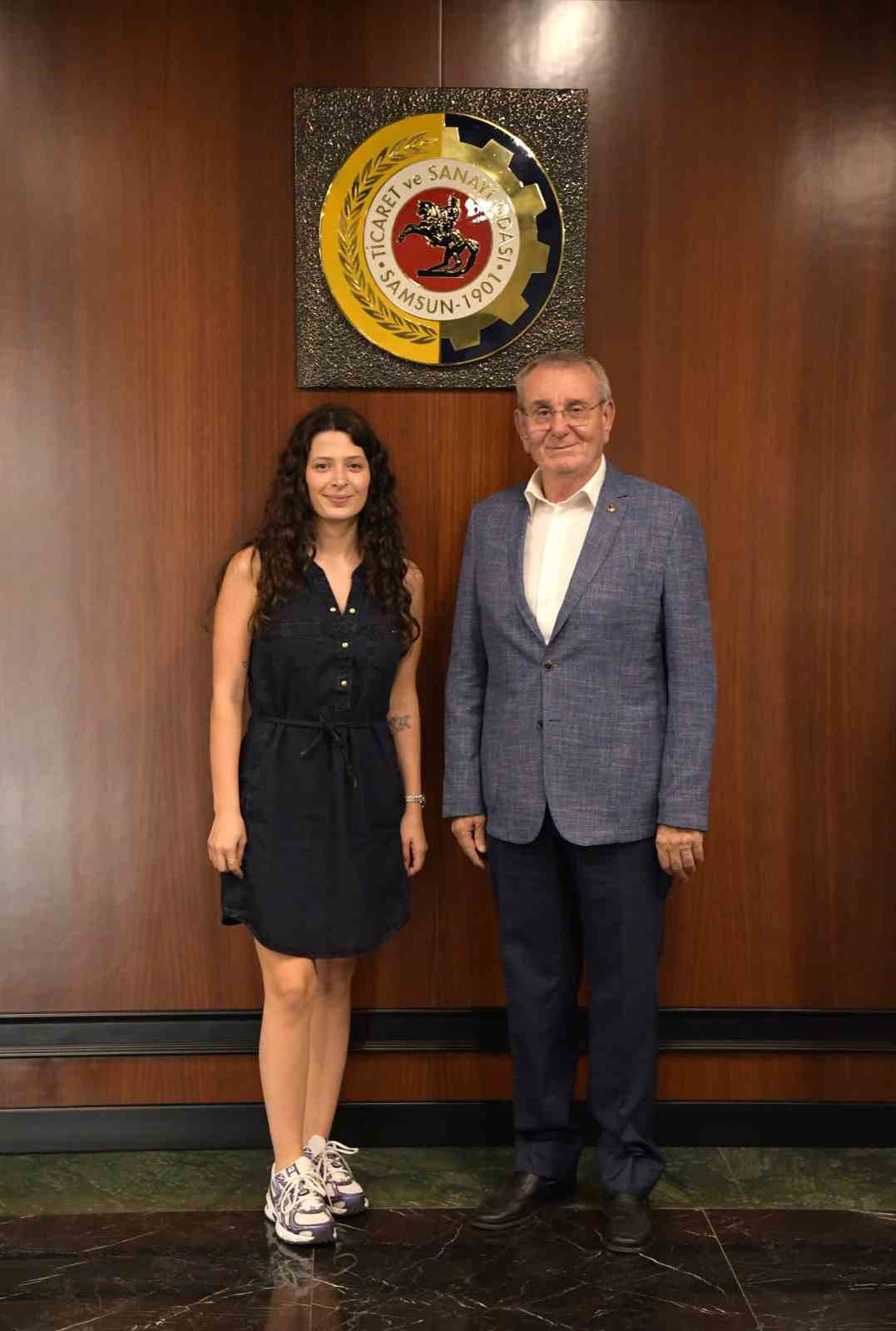 Murzioğlu’ndan Aybüke Eldemir’e tebrik