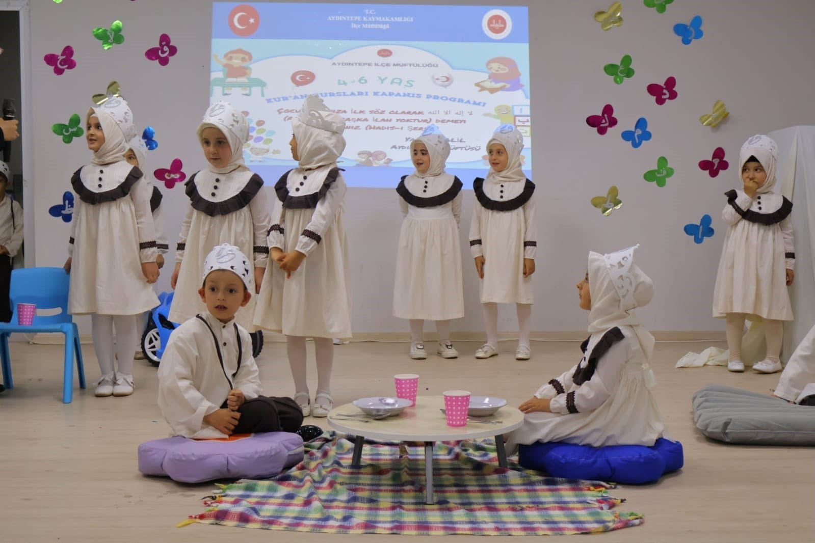 Aydıntepe’de 4-6 Yaş Kur’an kursu kapanış programı düzenlendi