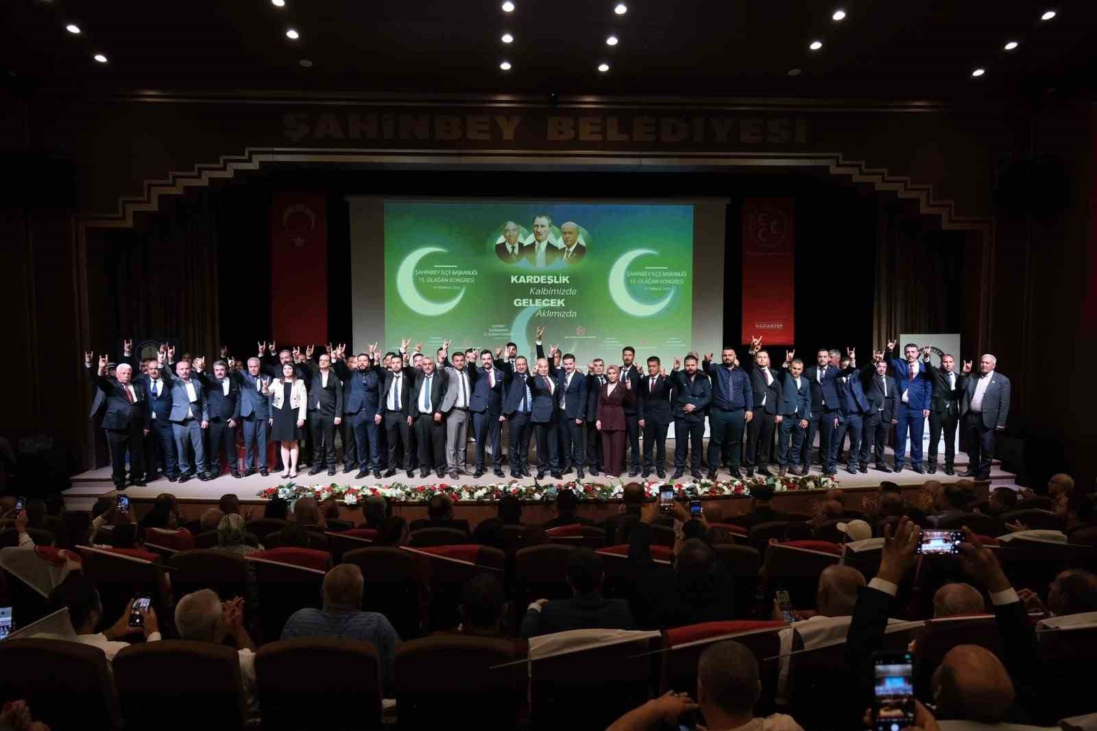 MHP Gaziantep’te ilçe kongreleri tamamlandı