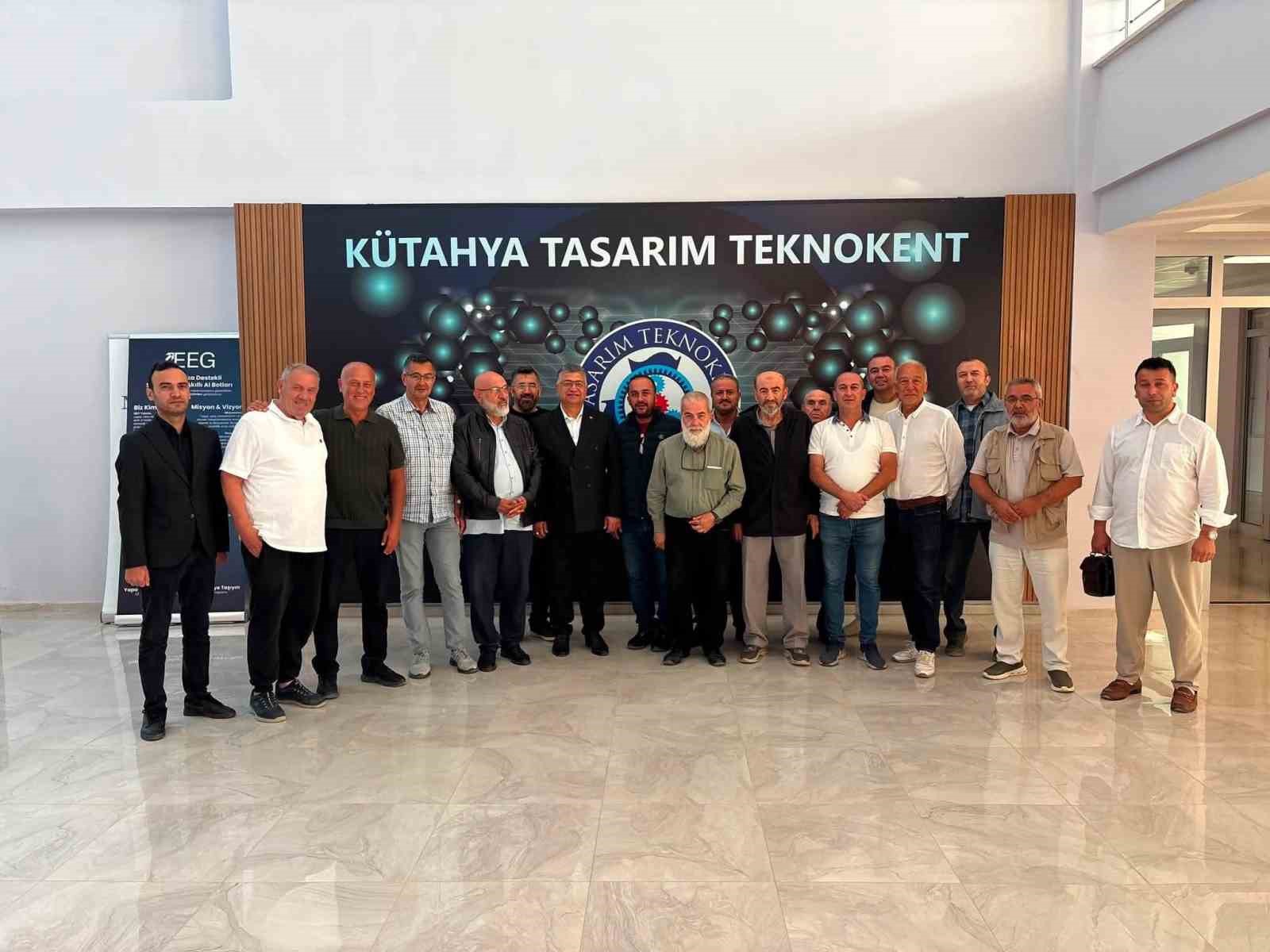DPÜ Rektörü Kızıltoprak, Kütahyalı esnaflarla bir araya geldi