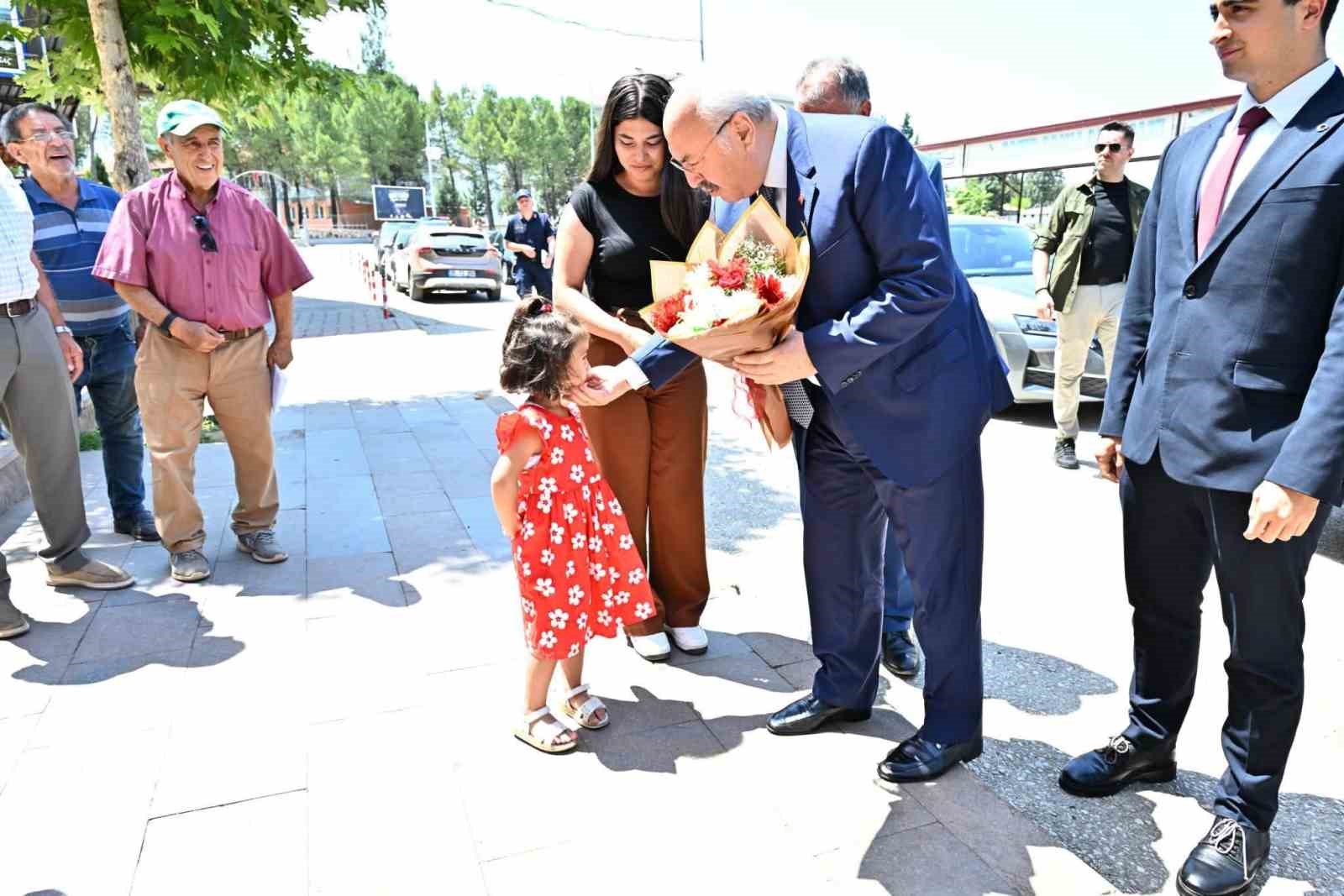 Denizli Valisi Köşger’den Beyağaç’a ziyaret