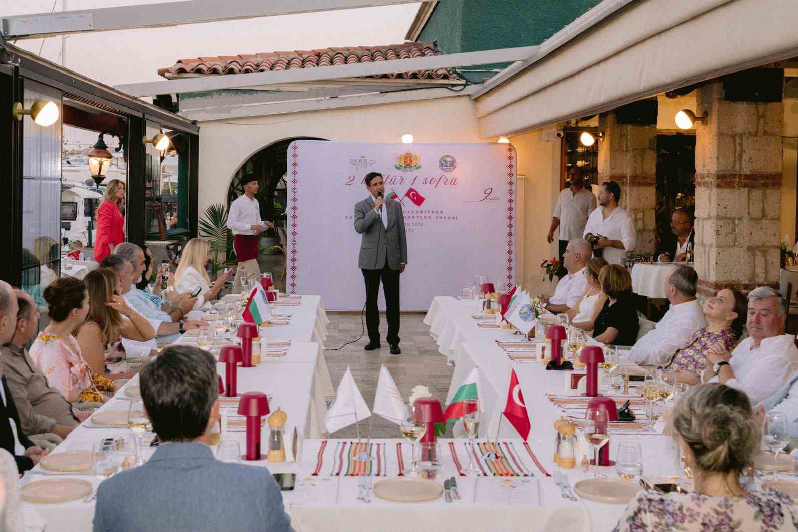 Türkiye ve Bulgaristan "İki Kültür Bir Sofra" gecesinde buluştu