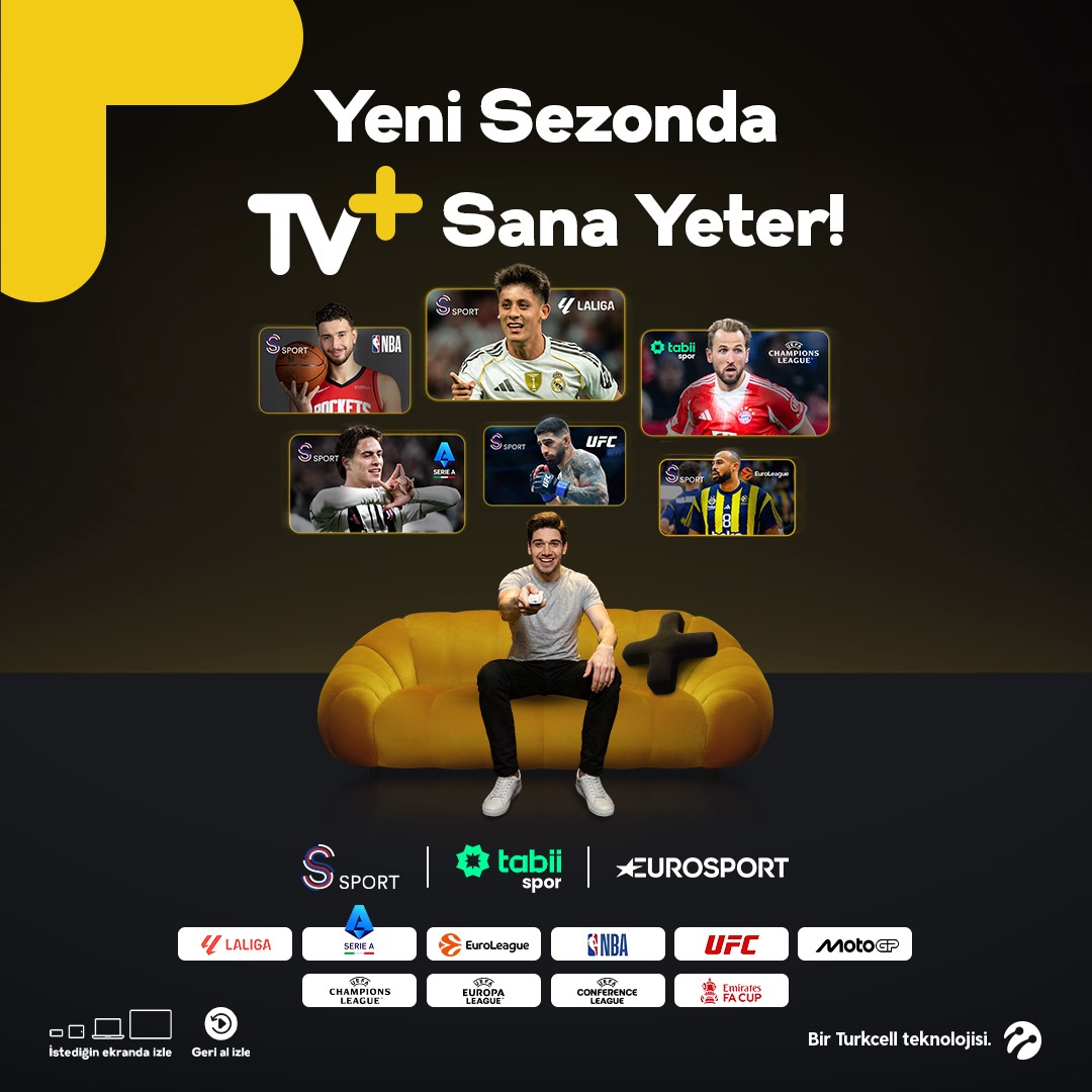TV+ 2026-2027 sezonu spor yayın programını duyurdu