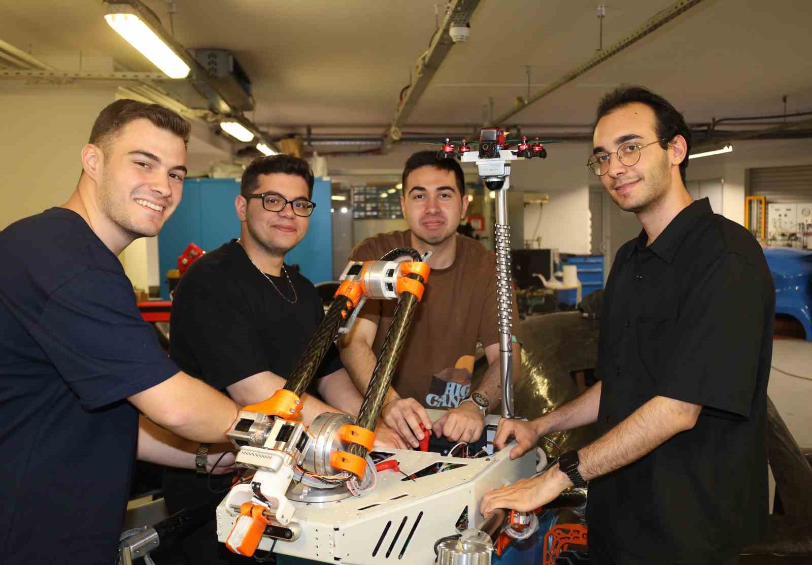 Gen&ccedil;lerden yerli ve milli &lsquo;bomba imha robotu&rsquo;