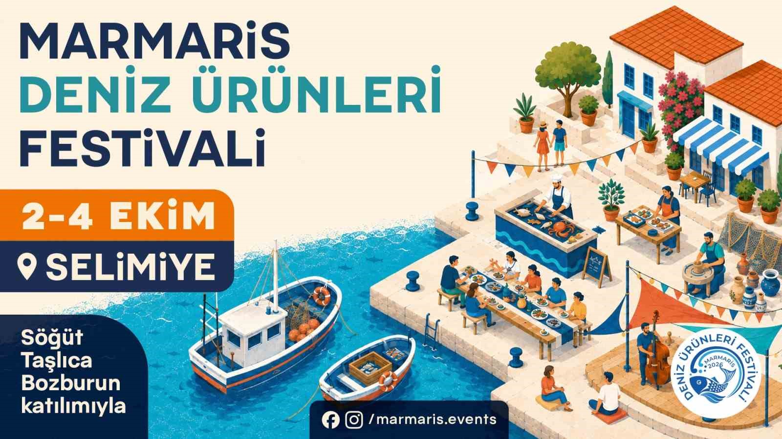 Marmaris&rsquo;te 2. Deniz &Uuml;r&uuml;nleri Festivali i&ccedil;in geri sayım başladı