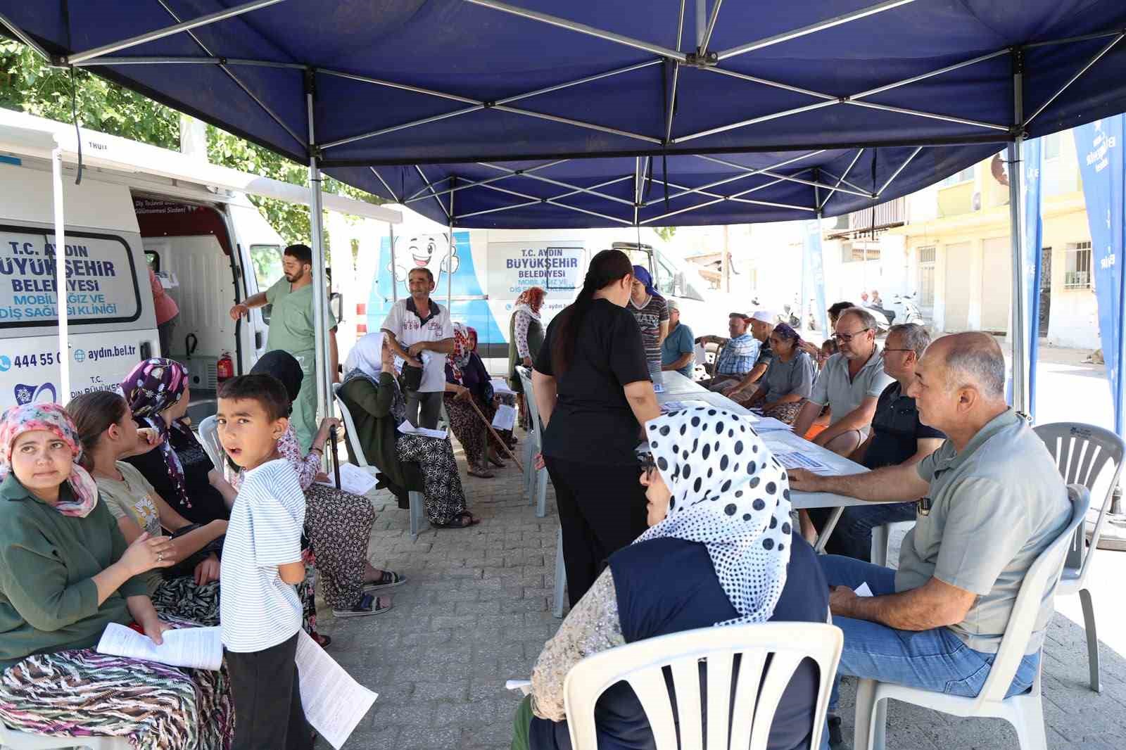 Aydın’da mobil diş klinikleri vatandaşların ayağına gidiyor