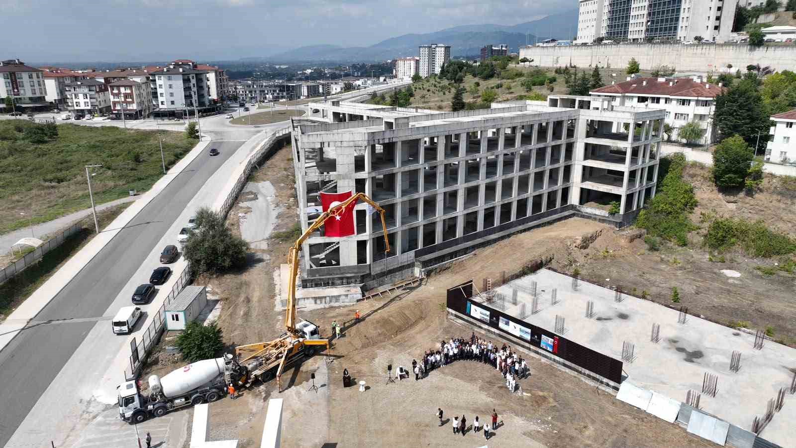 Spor Bilimleri Fakültesi’nin inşaat çalışmalarına yeniden başlandı