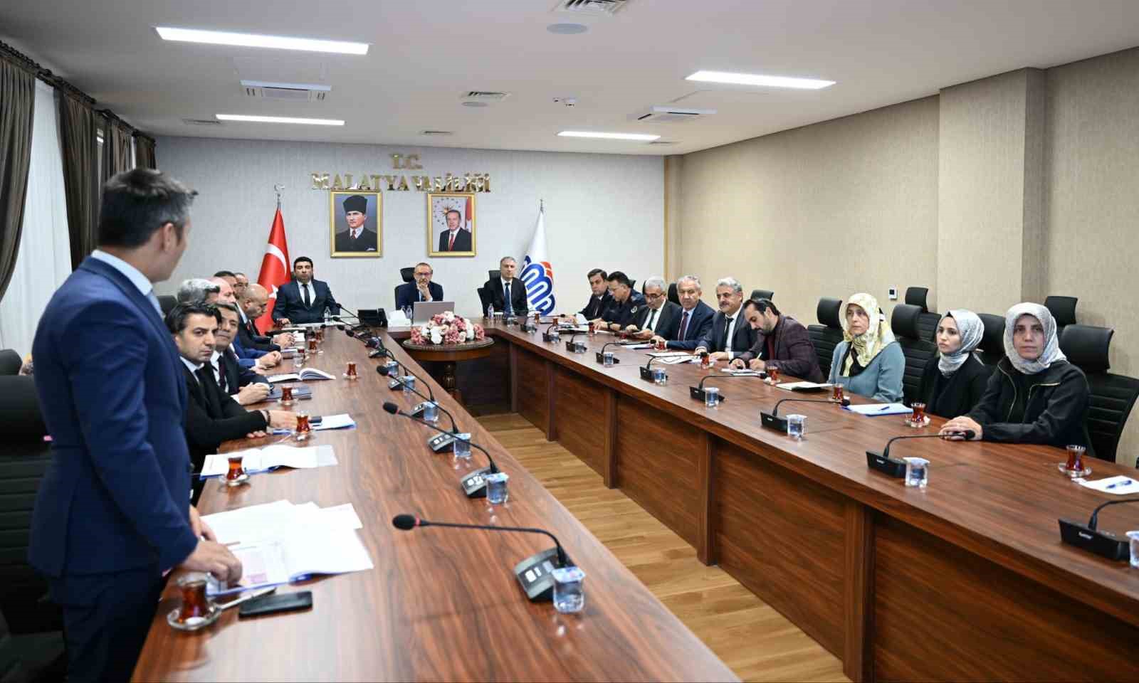 Malatya’da üniversite ve yurt güvenliği toplantısı