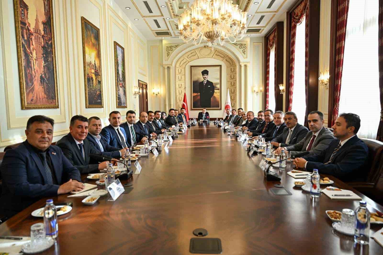 Bakan Gürlek, Nevşehir heyetini kabul etti