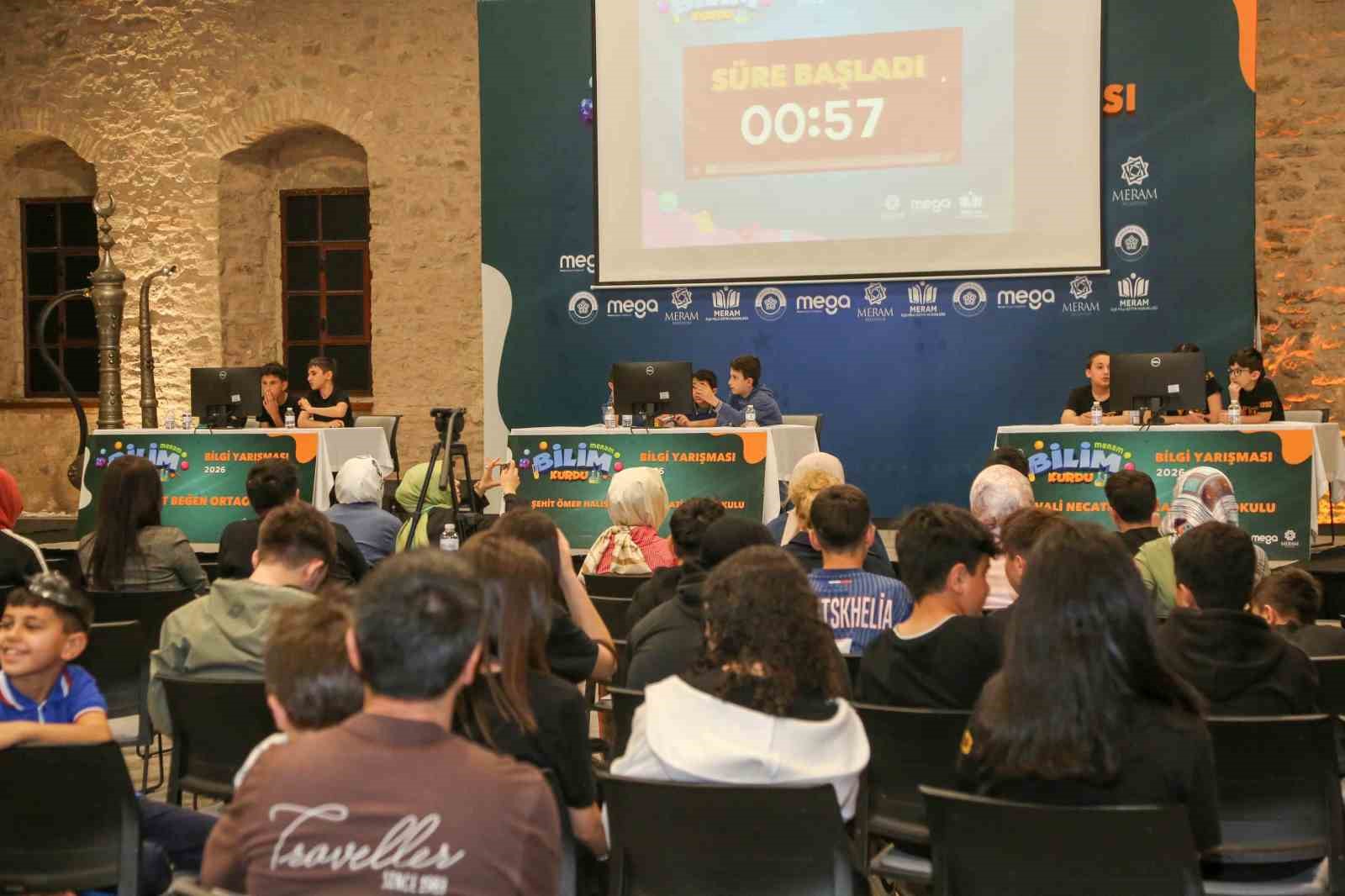 Meram’da geleceğin bilim insanları yarıştı
