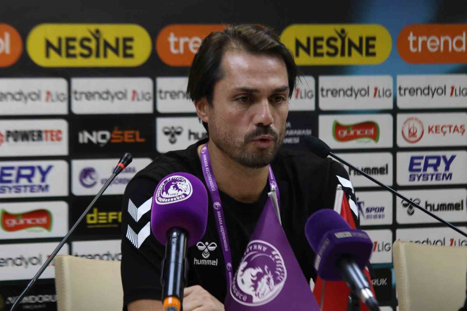 Vedat Kapurtu: "Kaybettiğimiz 2 puana &uuml;z&uuml;l&uuml;yoruz"