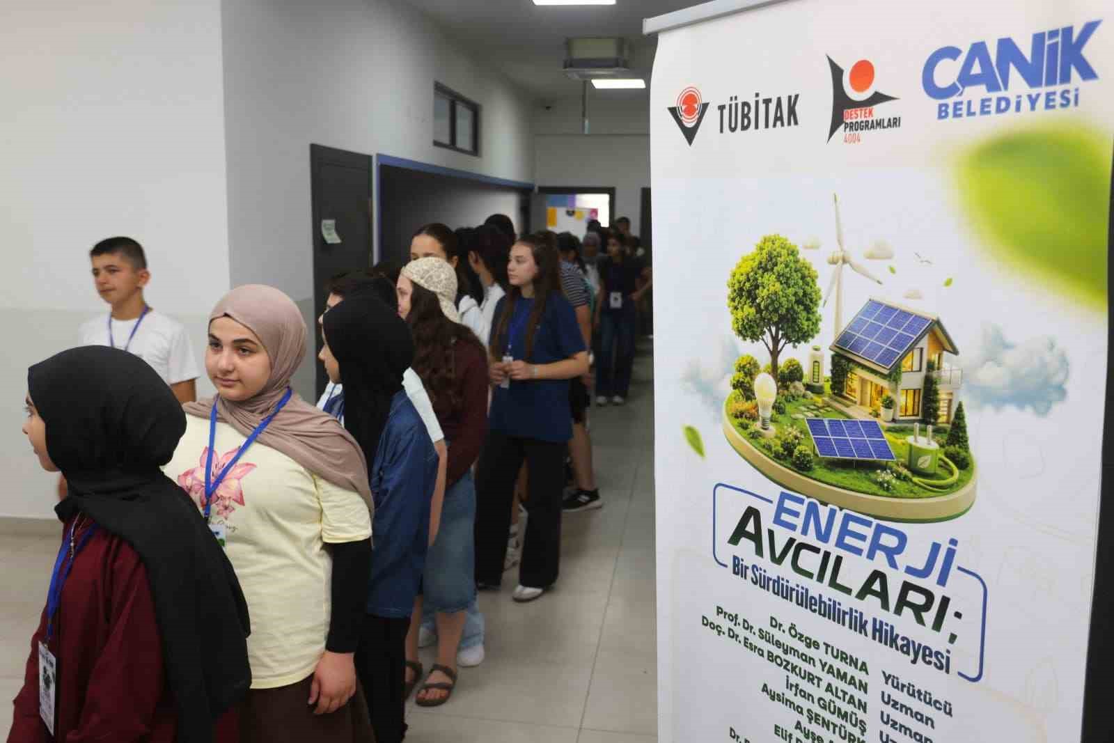 Canik’te gençlere enerji ve sıfır atık eğitimi
