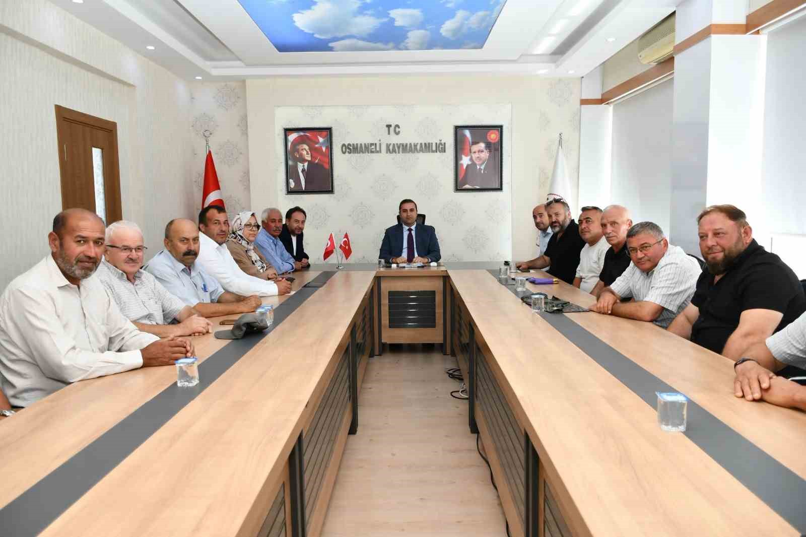 Mahalle ve köylerin ihtiyaçları masaya yatırıldı