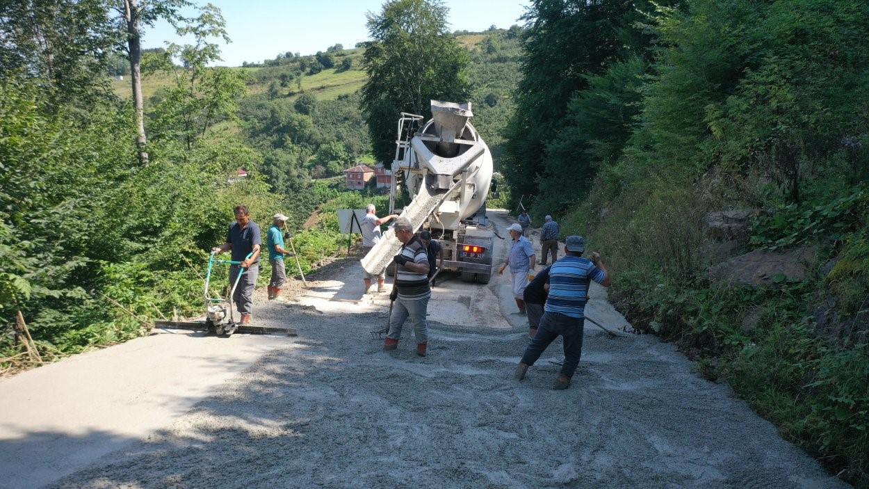 Ordu’da 35 yıllık yol sorunu çözüme kavuşturuldu