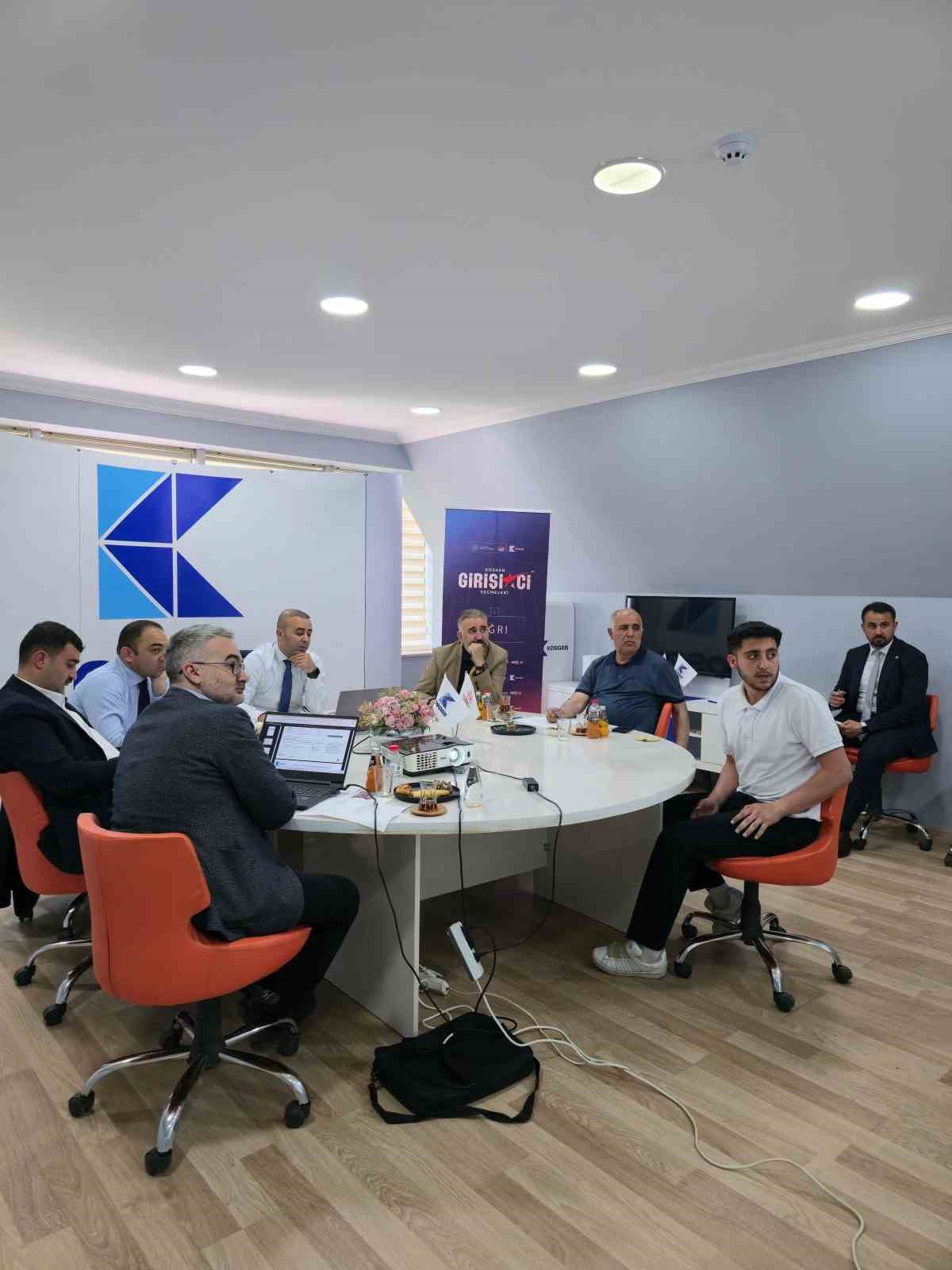 KOSGEB Ağrı M&uuml;d&uuml;rl&uuml;ğ&uuml;&rsquo;nde girişimci se&ccedil;meleri yapıldı