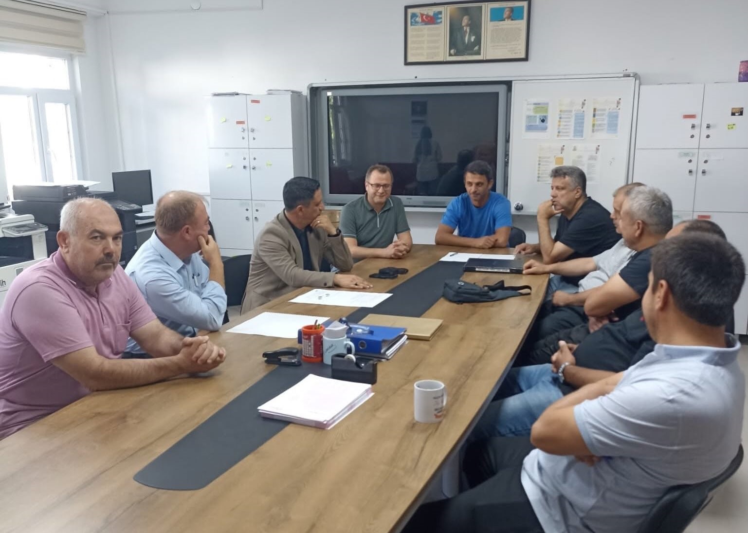 Simav&rsquo;da yeni eğitim yılı &ouml;ncesi okullarda hazırlık mesaisi