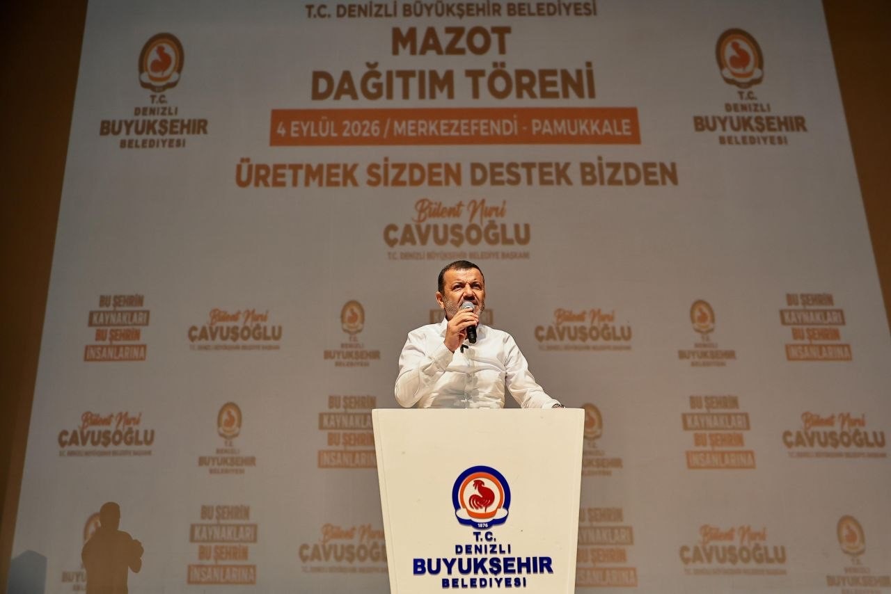 Toprağın emekçisine Denizli Büyükşehir desteği