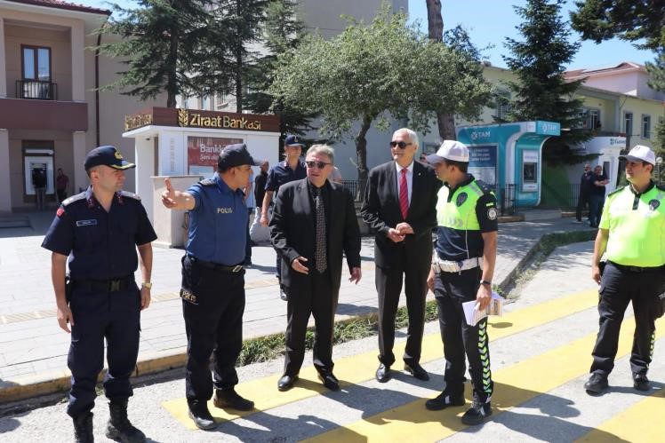 Bilecik’te yaya önceliği için trafik farkındalığı oluşturuldu