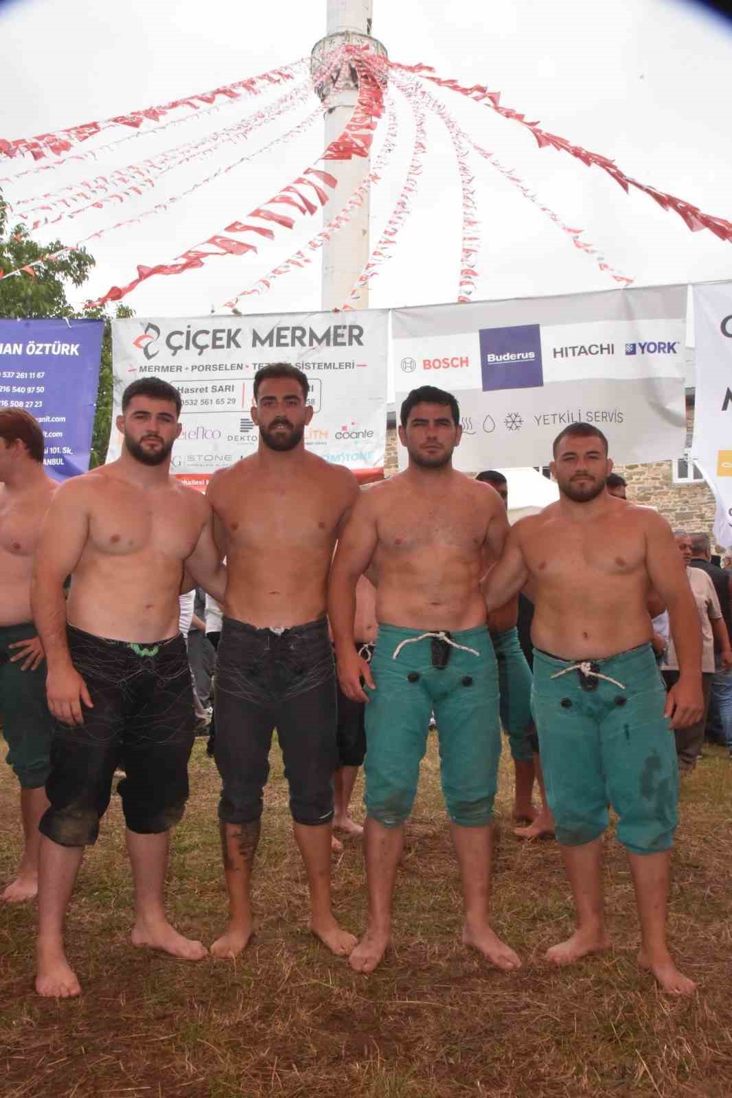 Sazlı Akbaş güreşleri coşkuyla tamamlandı