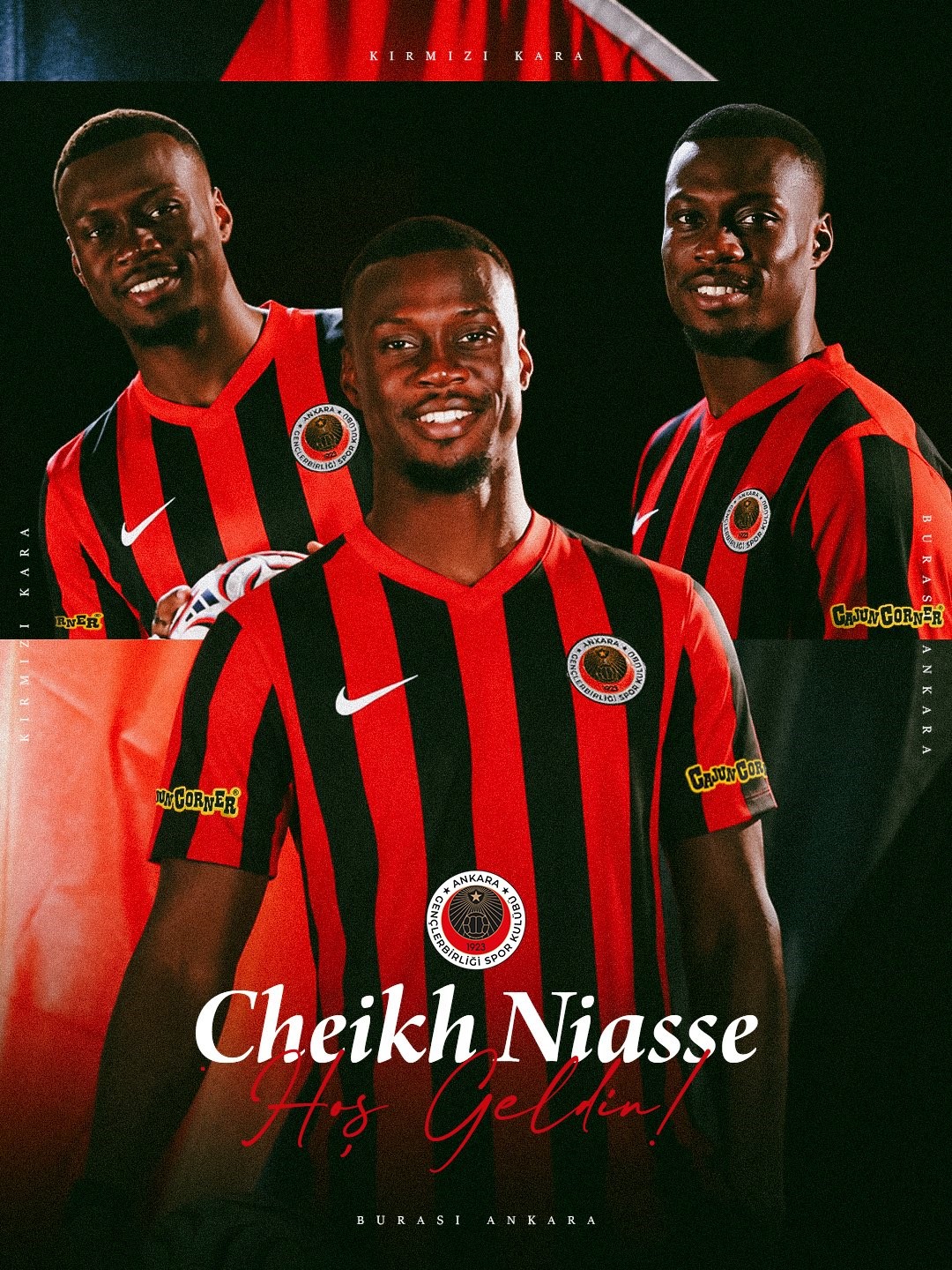 Gençlerbirliği Cheikh Niasse’yi kadrosuna kattı