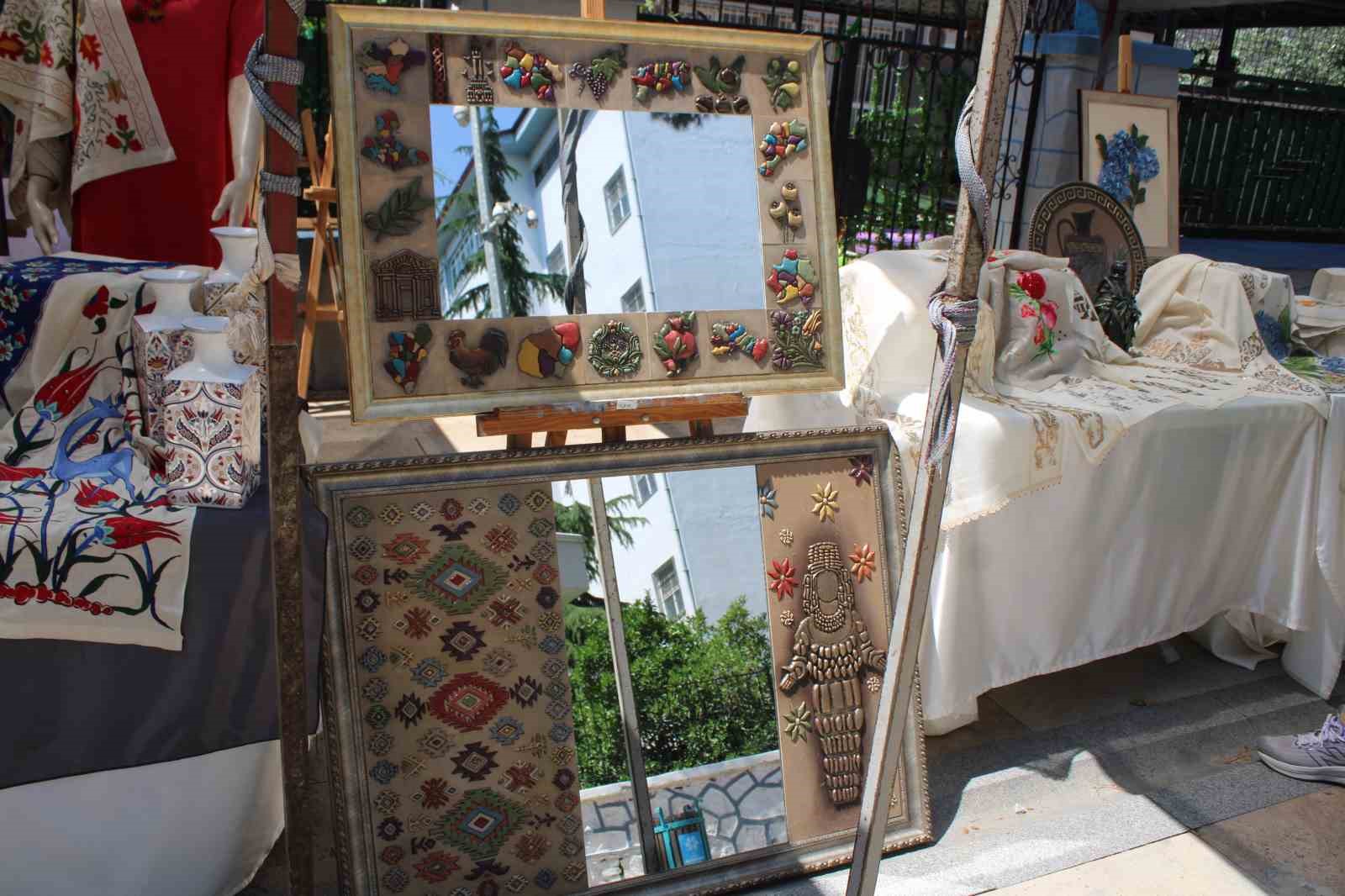 Aydın&rsquo;da kirpi oku ile sanat dikkat &ccedil;ekiyor