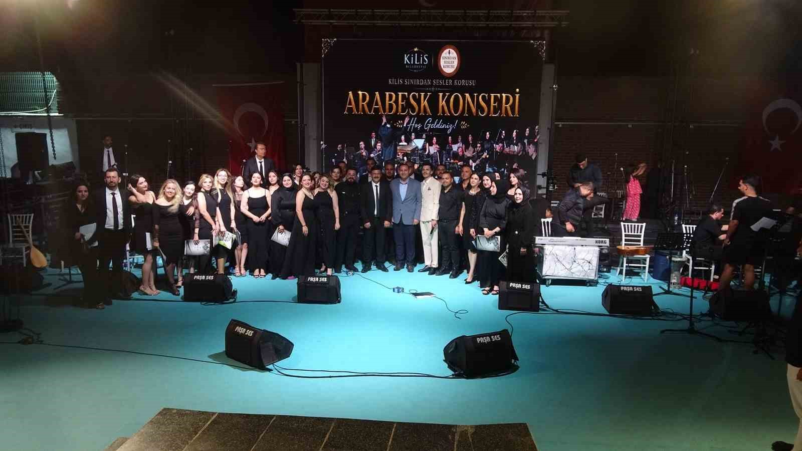 Kilis’te "Sınırdan Sesler Korosu" konserine yoğun ilgi