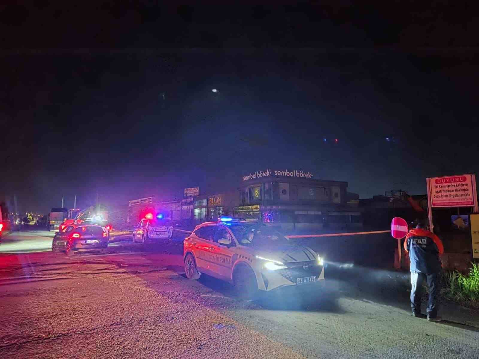 Samsun&rsquo;da silahlı saldırı d&uuml;zenlenen iş yerinde kimyasal sızıntı