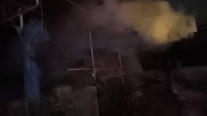 D&ouml;rtyol&rsquo;da samanlık yangını