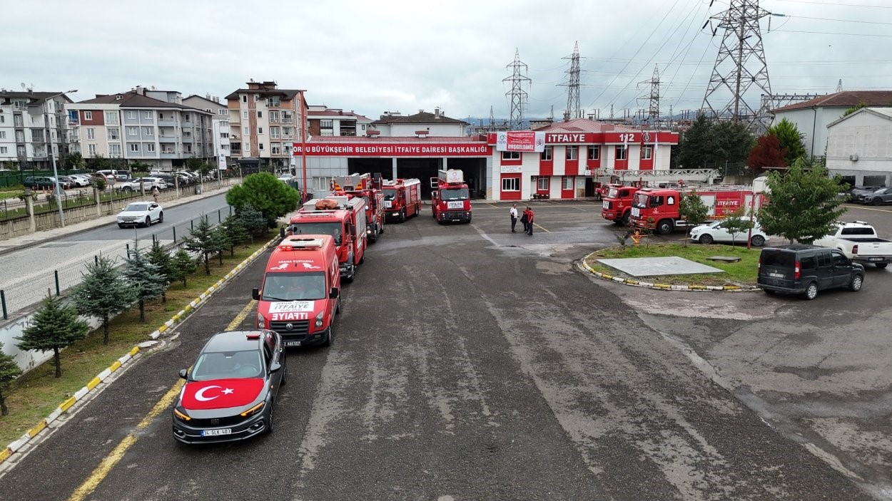 Ordu’da İtfaiye Haftası kutlama etkinlikleri