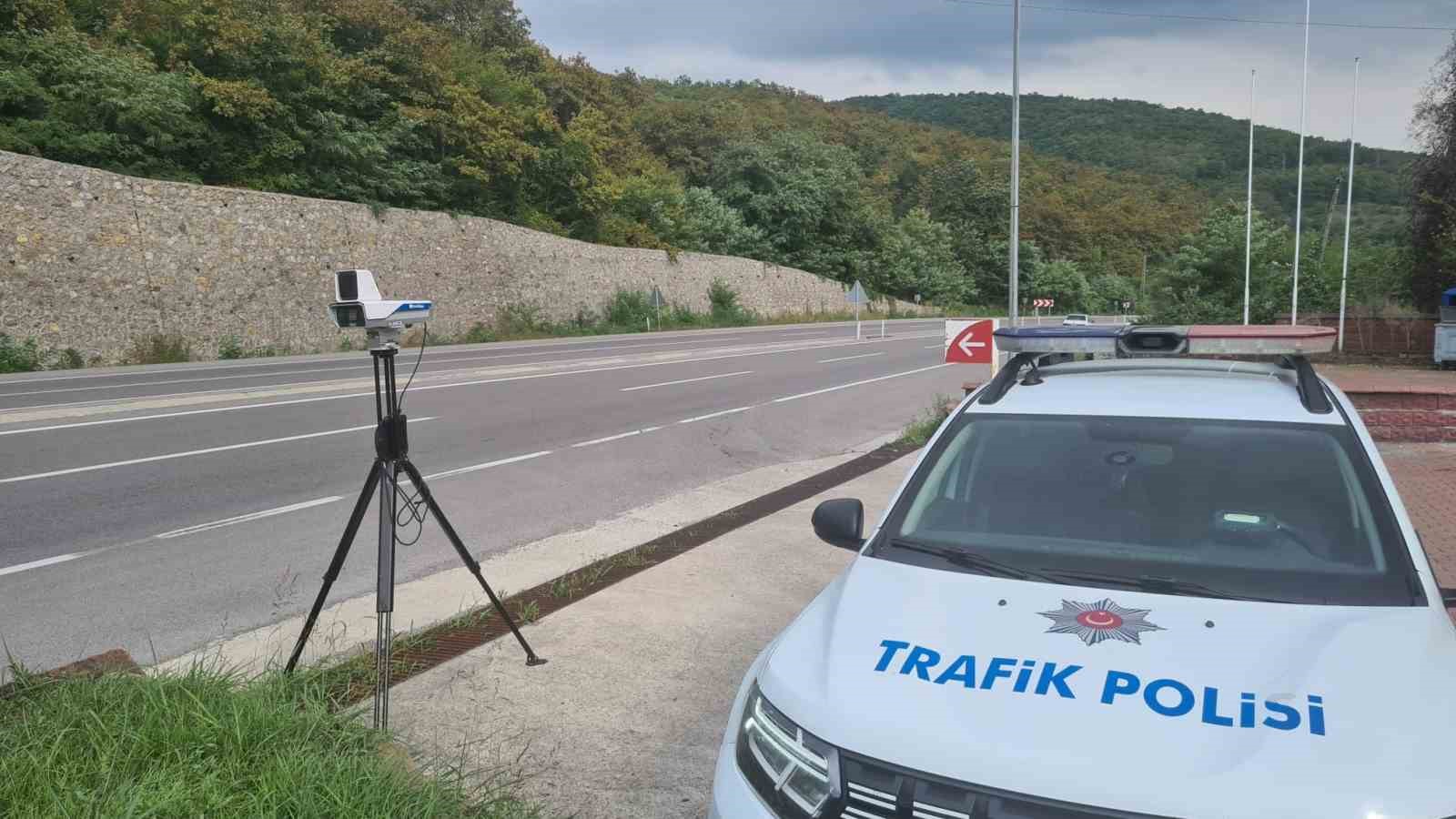 Zonguldak’ta yapay zeka destekli yeni nesil radarla hız denetimi