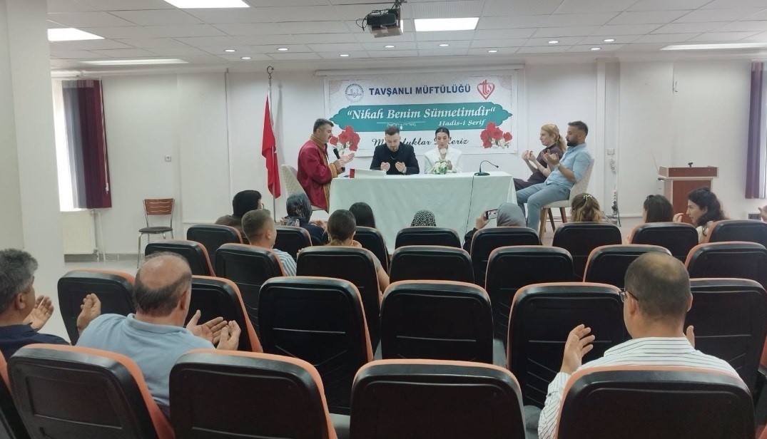 Tavşanlı Müftülüğü’nde nikah yoğunluğu