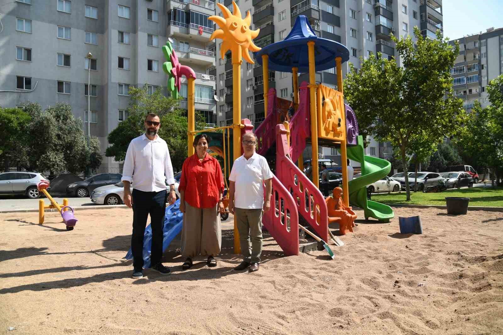 &Ccedil;ocuk parklarında zeytin &ccedil;ekirdeği d&ouml;nemi