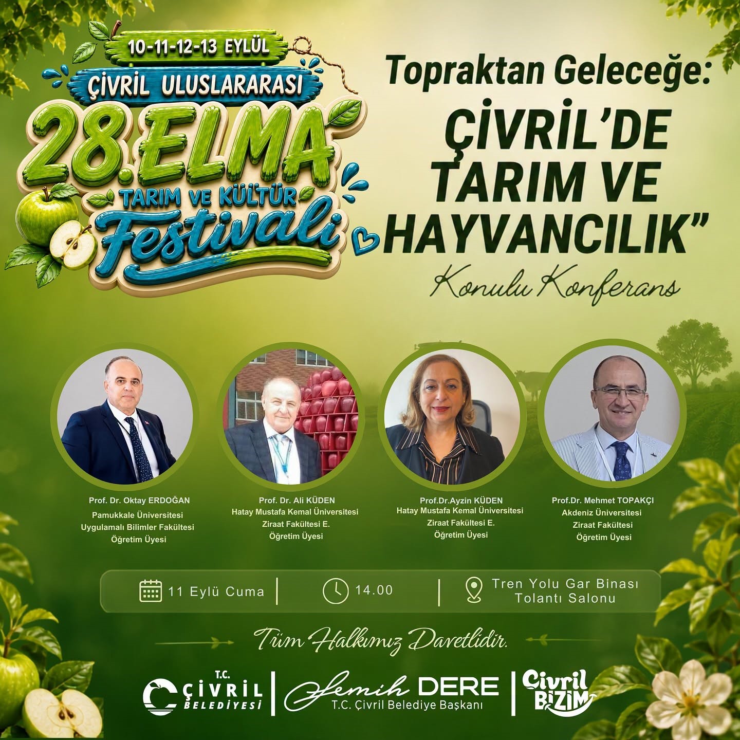 Çivril’de tarım, tarih ve Işıklı Gölü konuşulacak