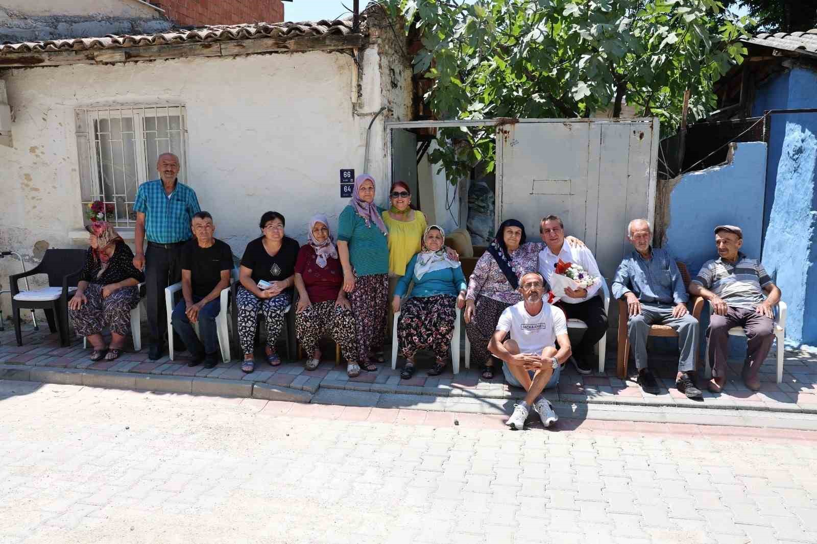 Efeler Belediyesi Umurlu’daki 10 bin metrekarelik yola parke taşı döşeyecek