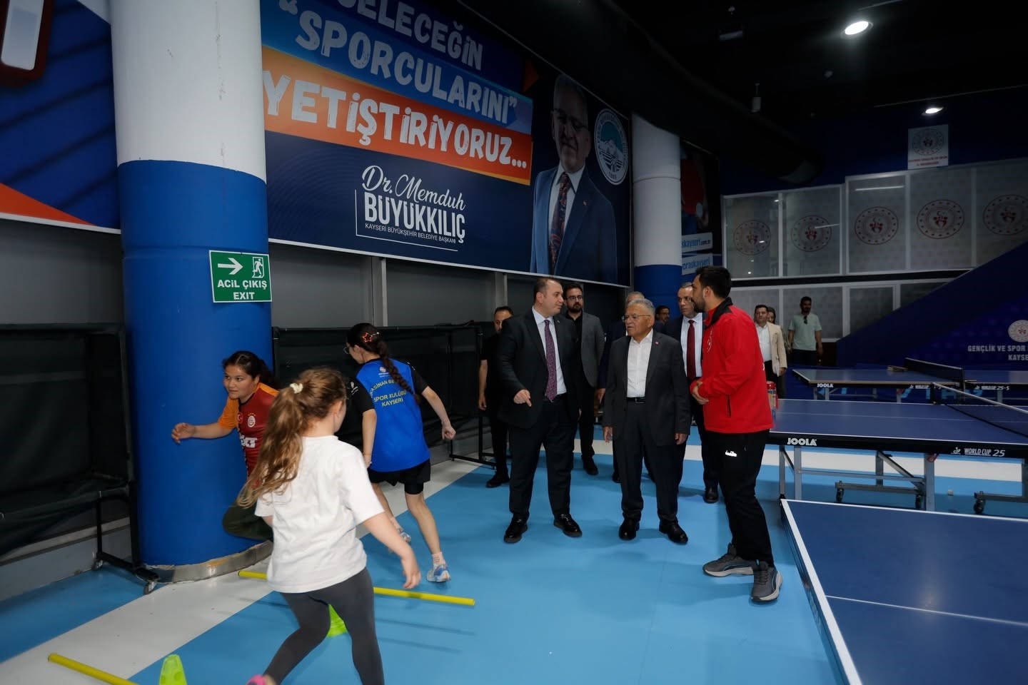 Başkan Büyükkılıç: "Geleceğin sporcularını yetiştiriyoruz"