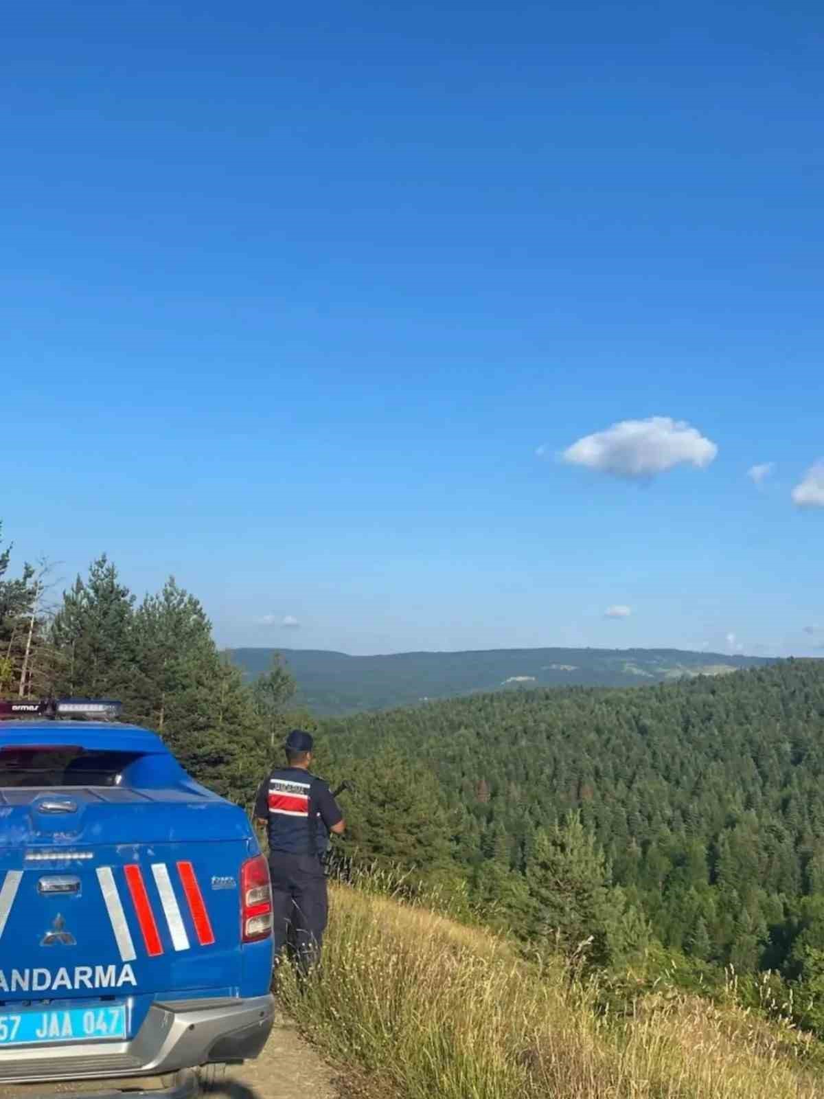 Sinop&rsquo;ta jandarma ekipleri orman yangınlarına karşı teyakkuzda