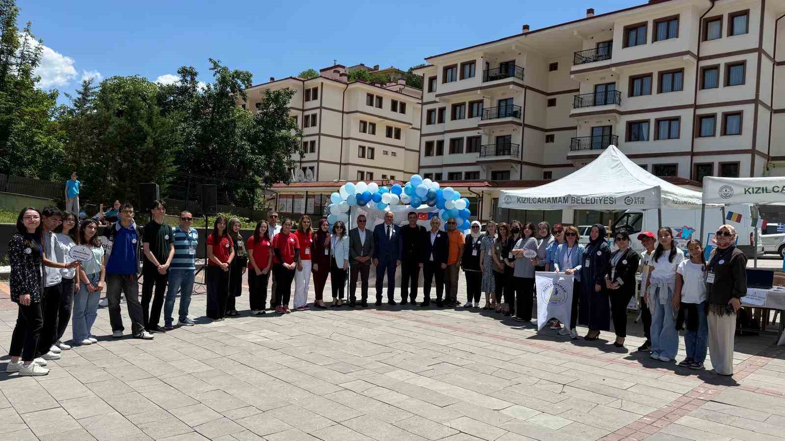Kızılcahamam’da eTwinning projeleri yıl sonu sergisi yoğun ilgi gördü